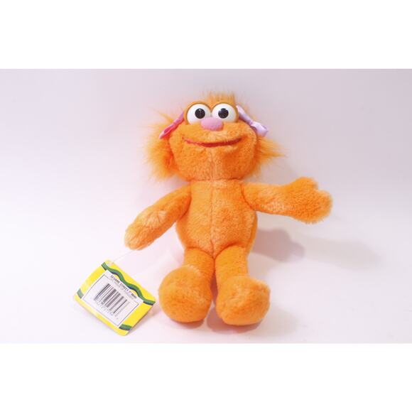 Sesame Street, Zoe, Small Plush, 1994, Kid Dimension, Orange, ~ 251107-WH 1232 - Picture 1 of 3